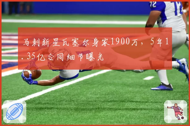 马刺新星瓦塞尔身家1900万，5年1.35亿合同细节曝光